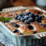 Blueberry Buttermilk Pancake Casserole