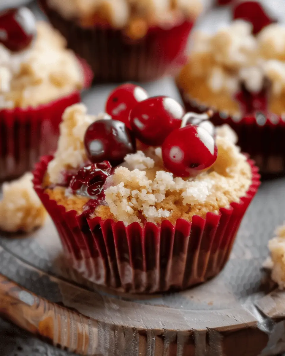 Cherry Cobbler Muffins: Easy Homemade Treat for Every Occasion