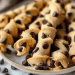 Chocolate Chip Cookie Dough Twists