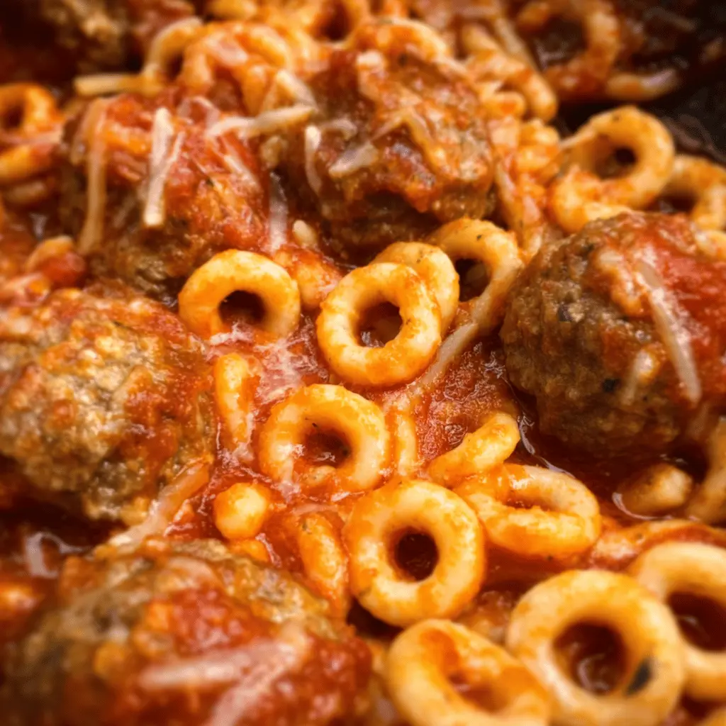 Easy Homemade Spaghetti O’s with Meatballs: A Cozy Comfort Dish