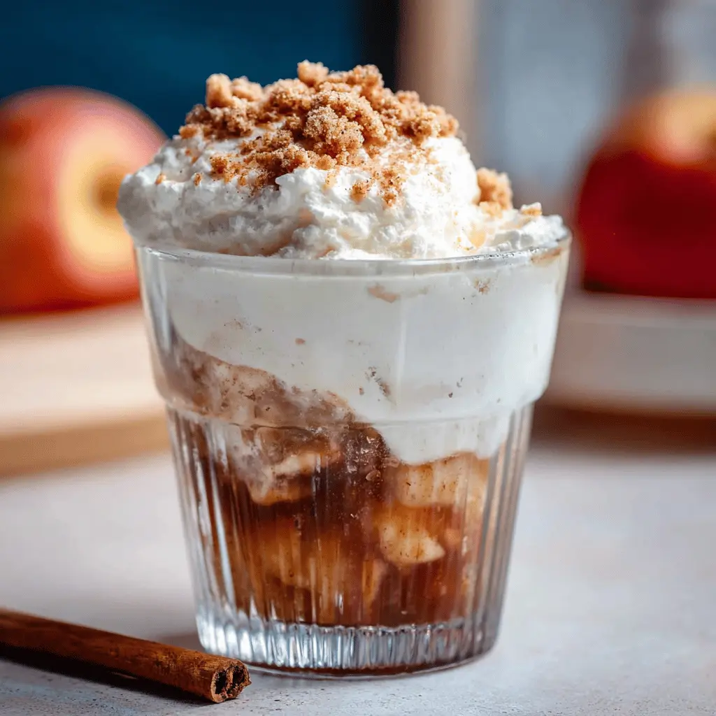 Iced Apple Crisp Nondairy Cream Chai: A Cozy, Indulgent Treat