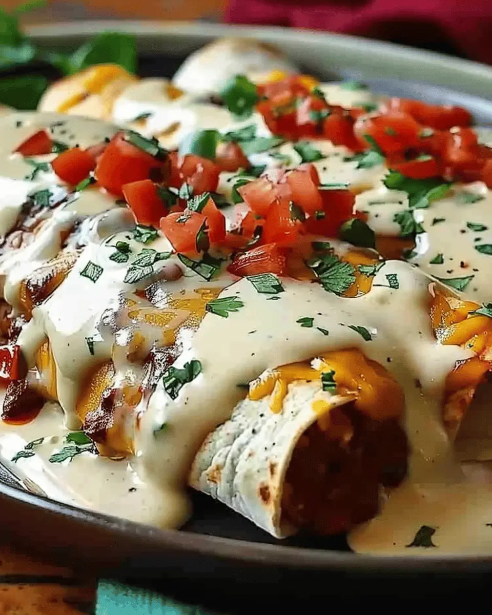 Jalapeño Popper Cheesy Chicken Enchiladas: Indulgent & Easy Recipe