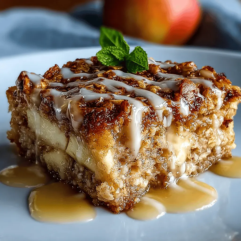 Oatmeal Apple Breakfast Bake: The Best Comfort Food Start