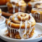 Pumpkin Cinnamon Roll Muffins