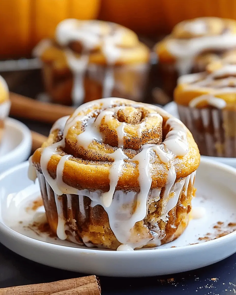 Pumpkin Cinnamon Roll Muffins: The Best Cozy Treat for Fall