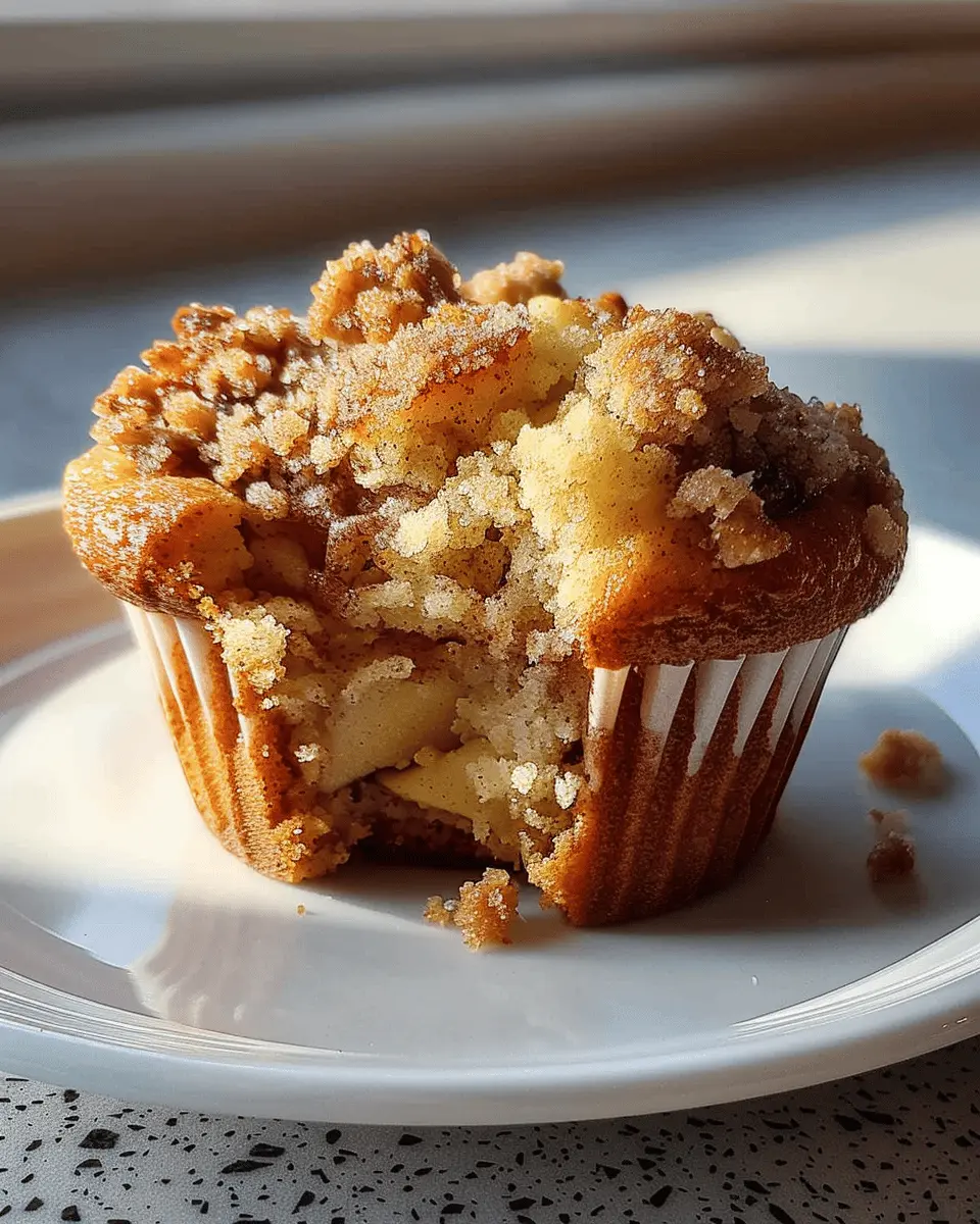 Unleash 12 Divine Apple Cinnamon Streusel Muffins for a Cozy Delight