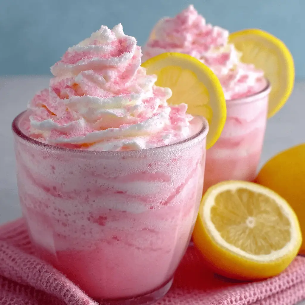 Whipped Pink Lemonade: The Best Refreshing Summer Treat