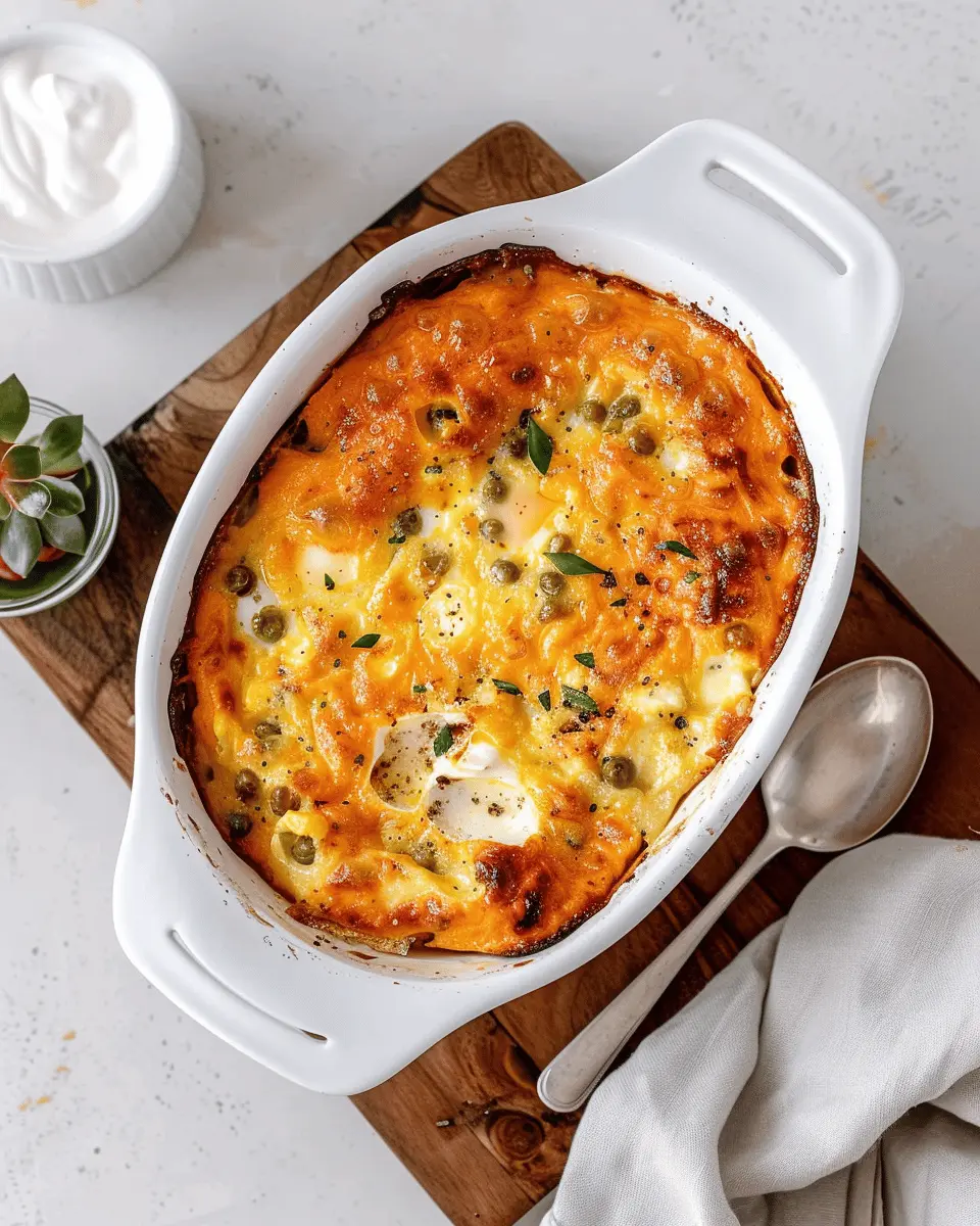 Sweet Potato Egg Breakfast Casserole with Turkey Bacon Delight