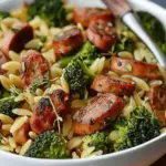 Chicken Sausage and Broccoli Orzo