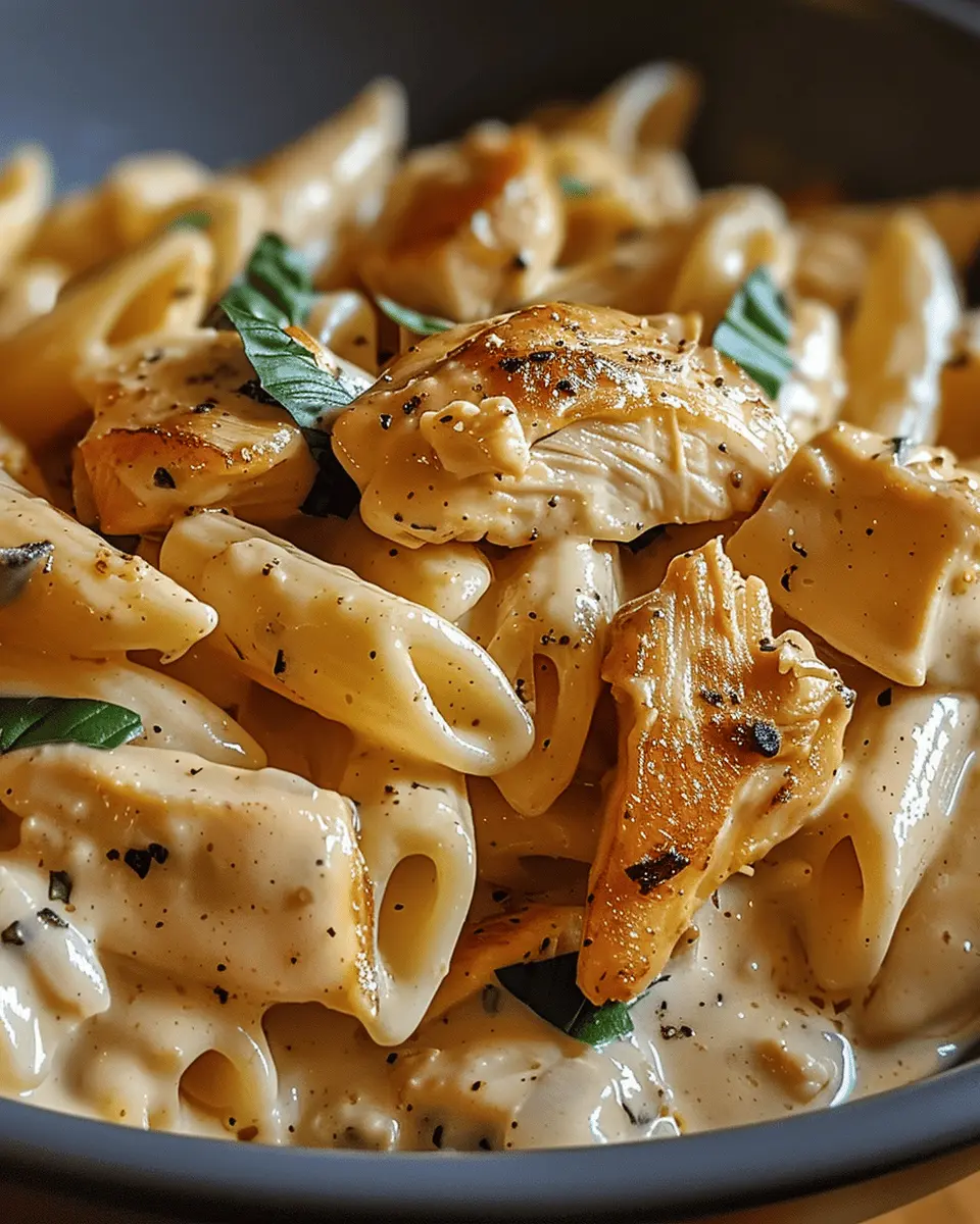 Creamy Cajun Chicken Pasta Recipe with Turkey Bacon Delight