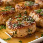 Garlic Parmesan Chicken Meatloaves