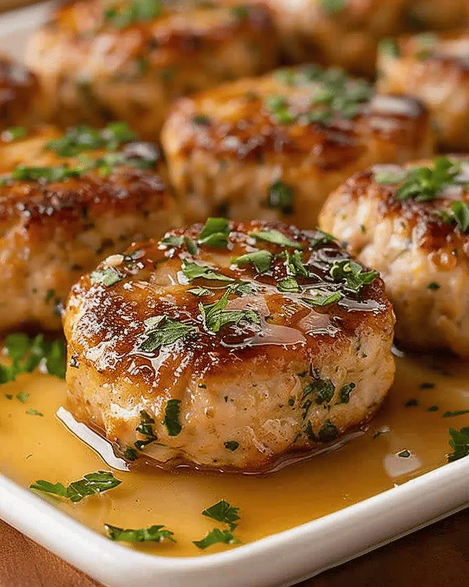 Garlic Parmesan Chicken Meatloaves – Easy and Flavorful Comfort Food