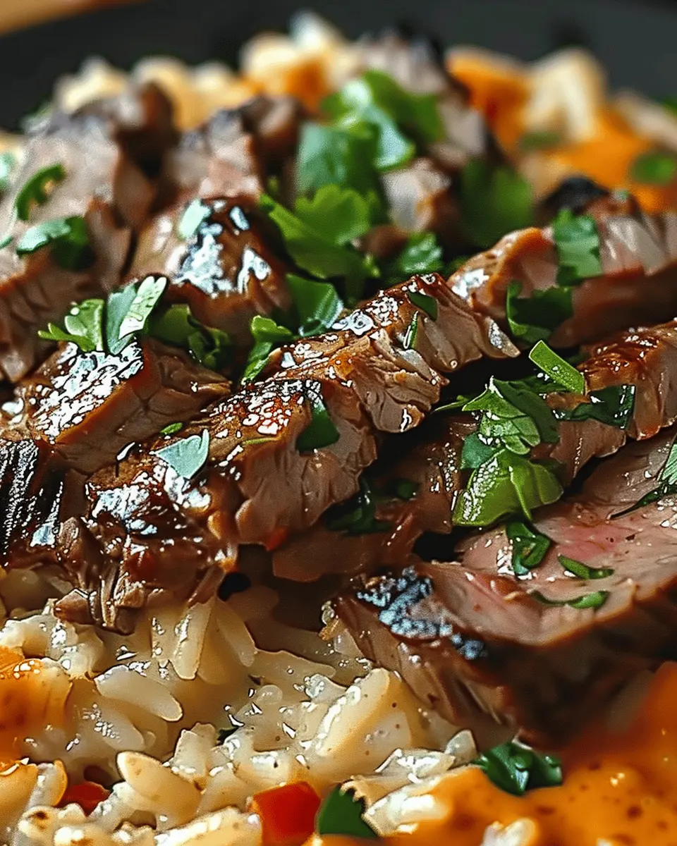 Mouthwatering Steak & Queso Rice: Easy Comfort Food Delight