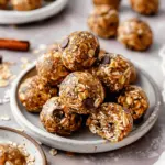 No Bake Pumpkin Spice Energy Bites DF GF V VG