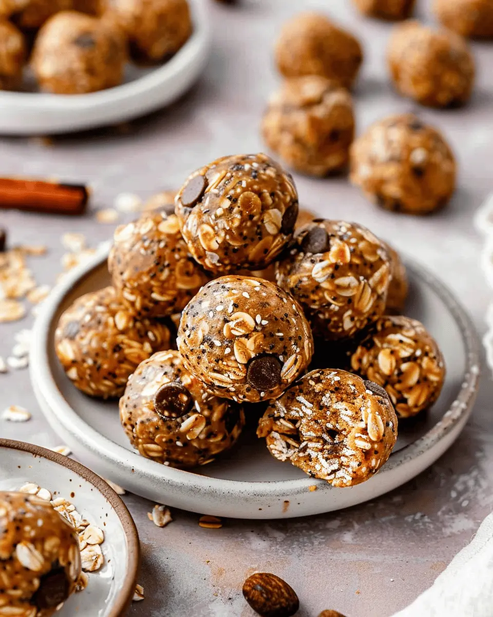 No Bake Pumpkin Spice Energy Bites: Easy Freezer-Friendly Treats