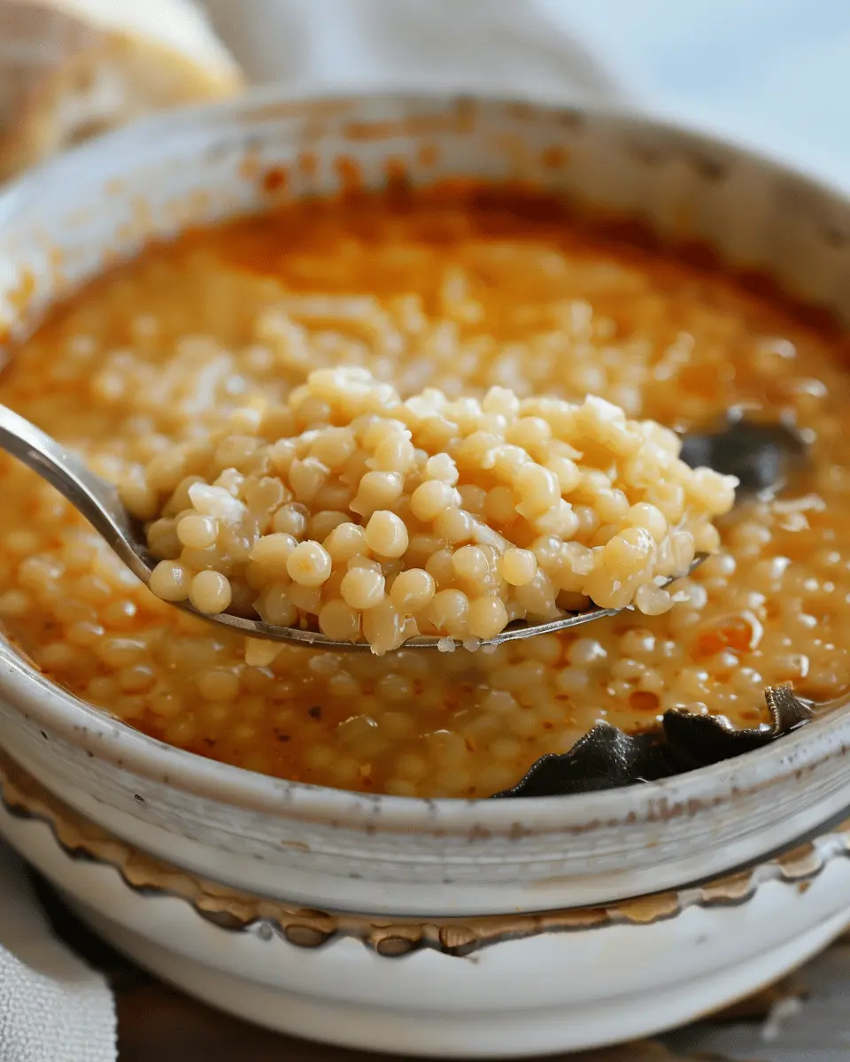 Pastina Soup: Easy Comfort Food with Turkey Bacon Delight