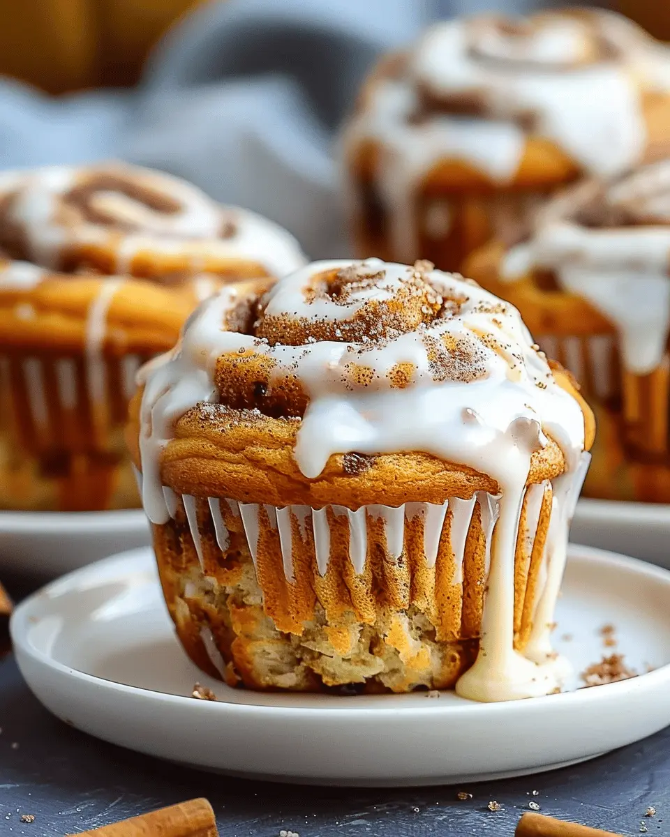 Pumpkin Cinnamon Roll Muffins: A Cozy, Indulgent Fall Treat
