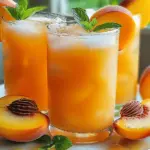 Refreshing Peach Lemonade
