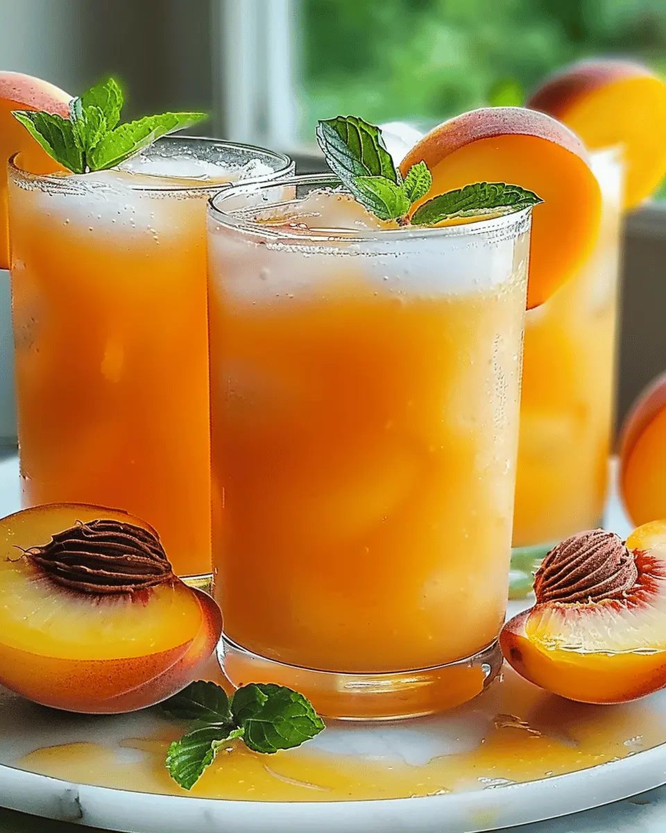 Refreshing Peach Lemonade: The Best Way to Quench Your Thirst