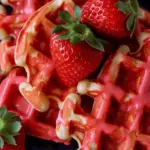 Strawberry Waffles Recipe