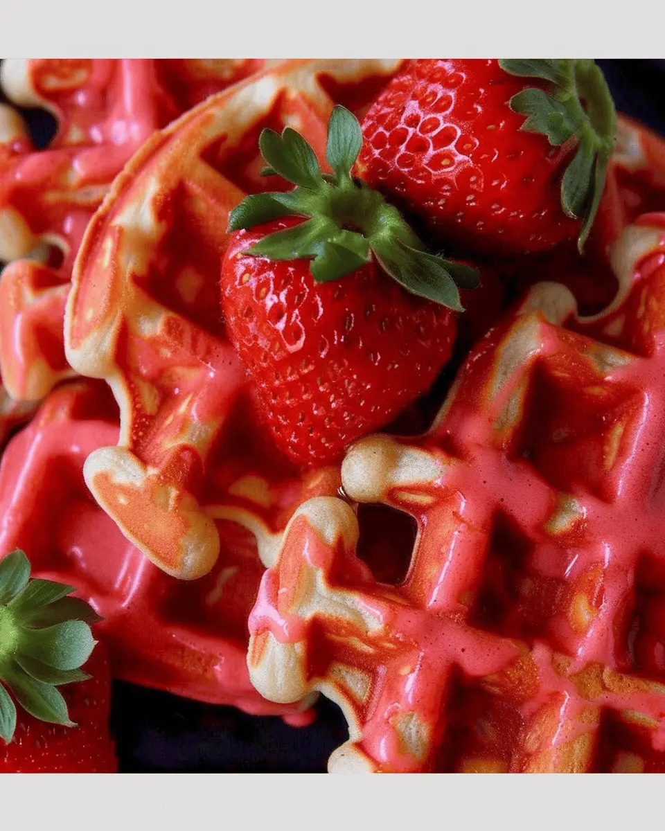 Strawberry Waffles Recipe: Easy and Indulgent Breakfast Delight