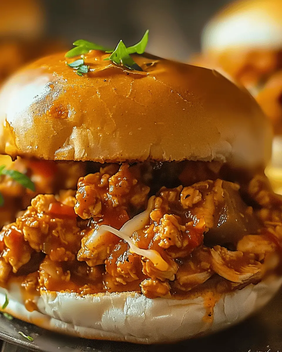 Delicious Cajun Chicken Sloppy Joes: A Flavorful Twist Everyone Will Love