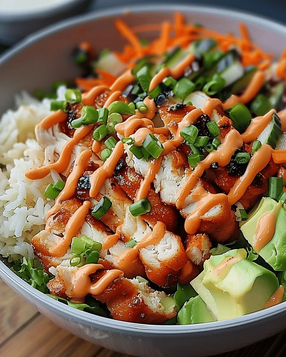 Bang Bang Chicken Bowl: An Indulgent Twist on Comfort Food