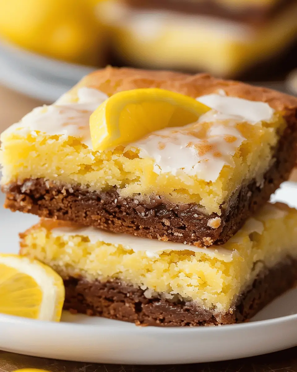 Easy Lemon Brownies Recipe: A Refreshingly Sweet Treat for Everyone