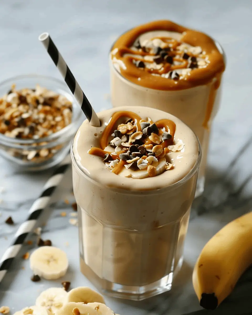 Peanut Butter Banana Smoothie: The Best Easy Recipe for All Day Energy