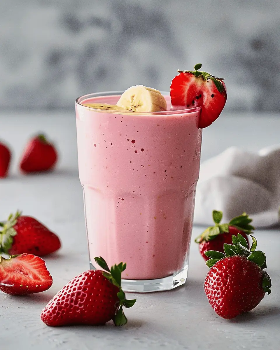 Strawberry Banana Smoothie: Easy, Healthy Delight for Everyone