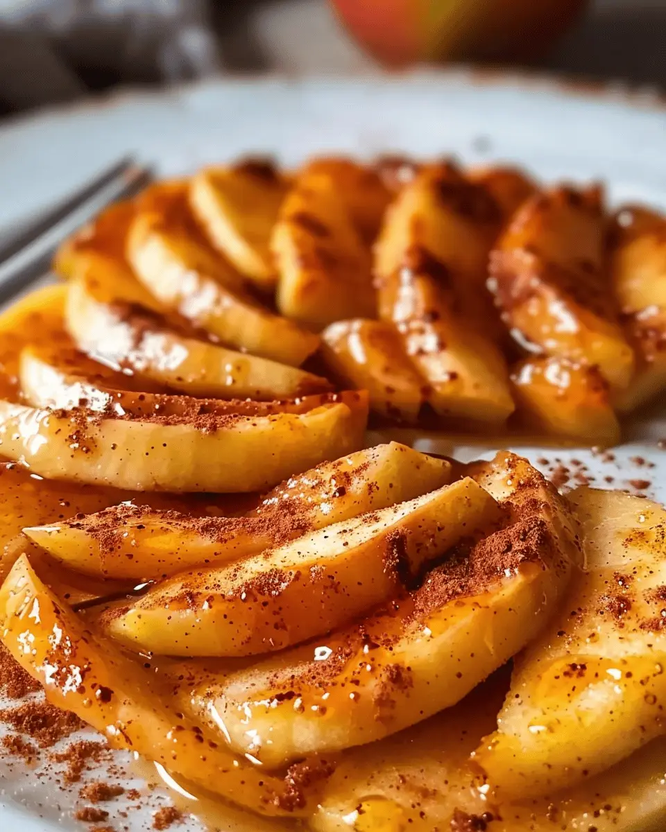 Easy Baked Apple Slices with Cinnamon: A Cozy, Healthy Treat