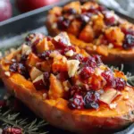 Indulge in Cranberry Apple Twice-Baked Sweet Potatoes This Fall!