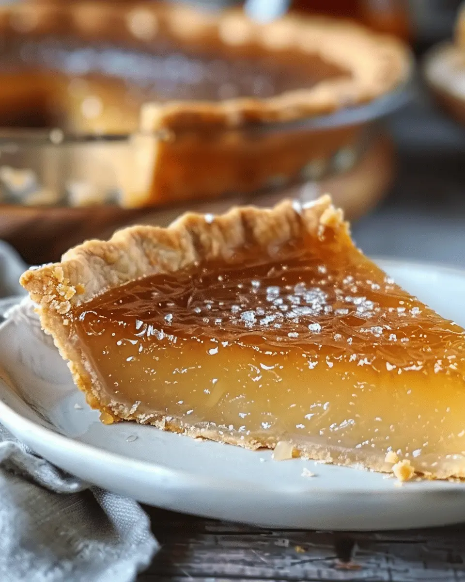 Salted Honey Pie: The Best Indulgent Dessert You’ll Love