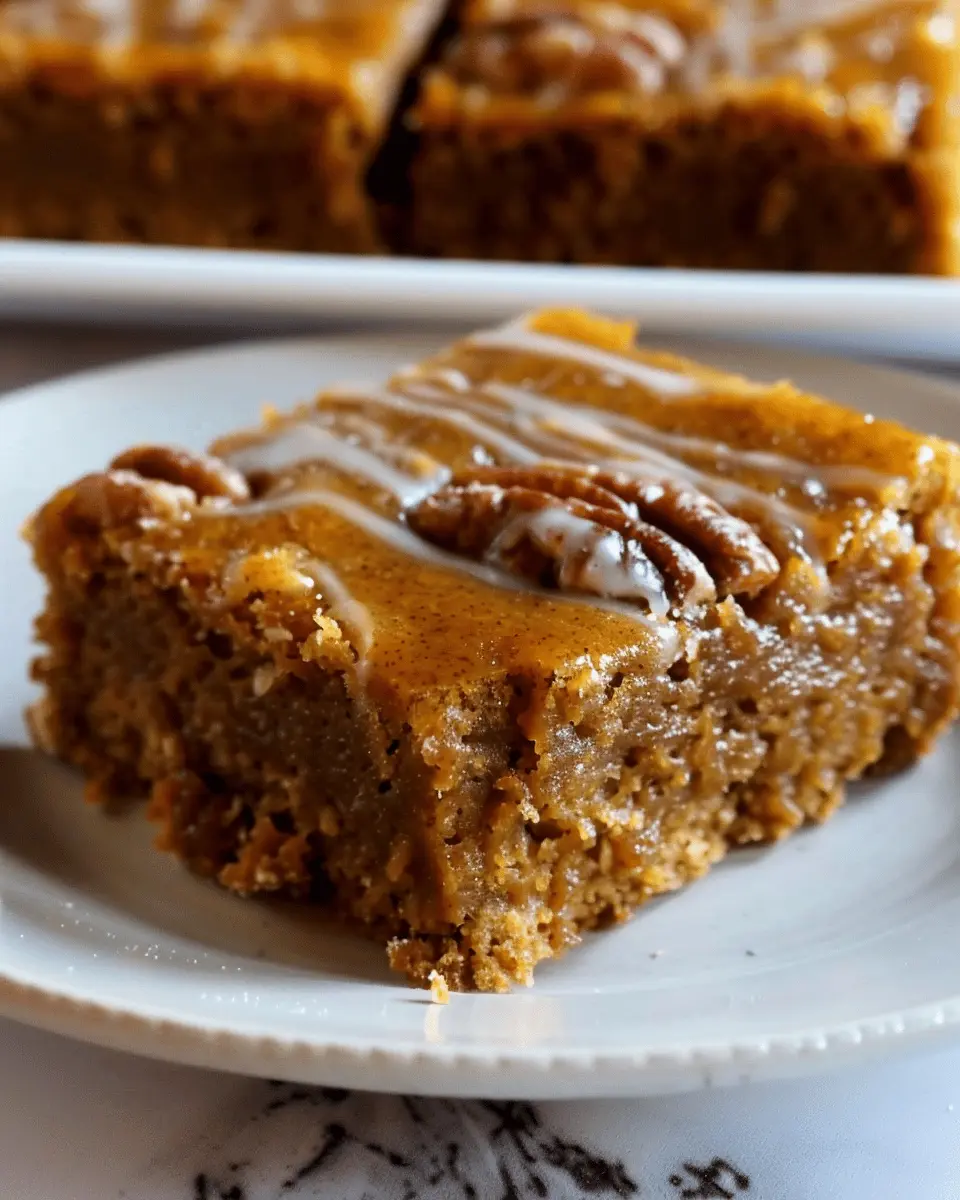 35-Minute Sour Cream Pumpkin Bars: The Best Heavenly Brown Delight