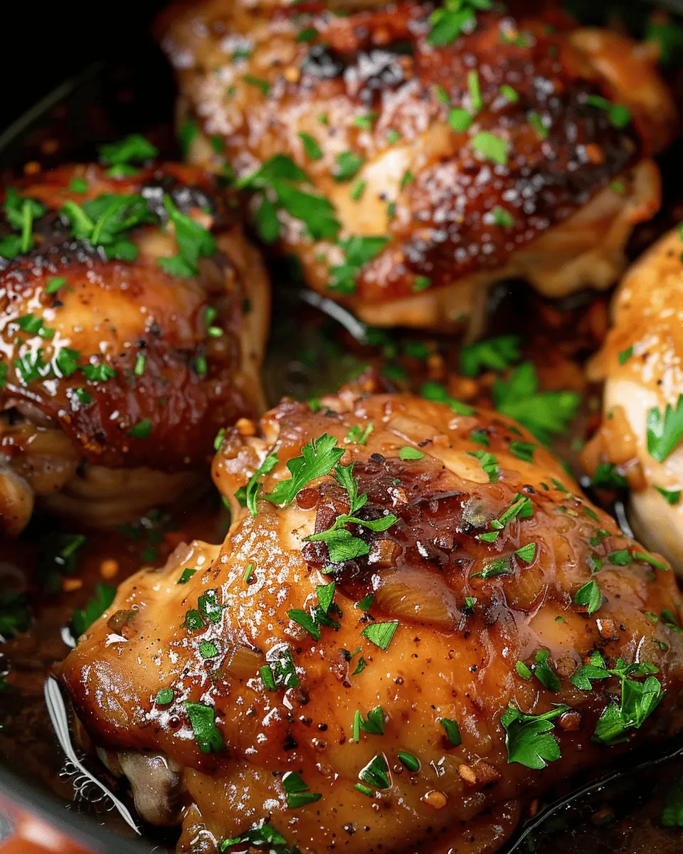 Slow Cooker Brown Sugar Garlic Chicken: Easy and Irresistibly Delicious