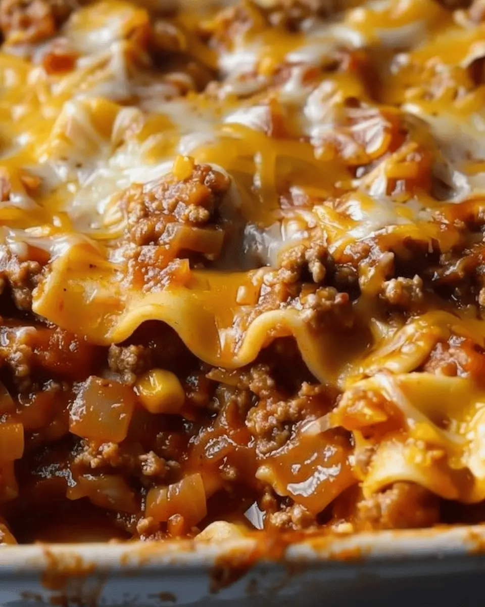 Sloppy Joe Casserole: Easy and Indulgent Family Delight
