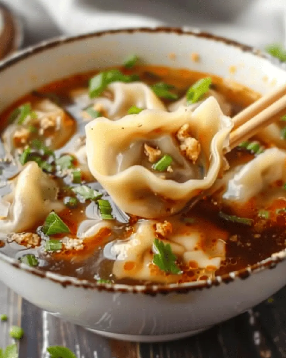 Comforting Potsticker Soup