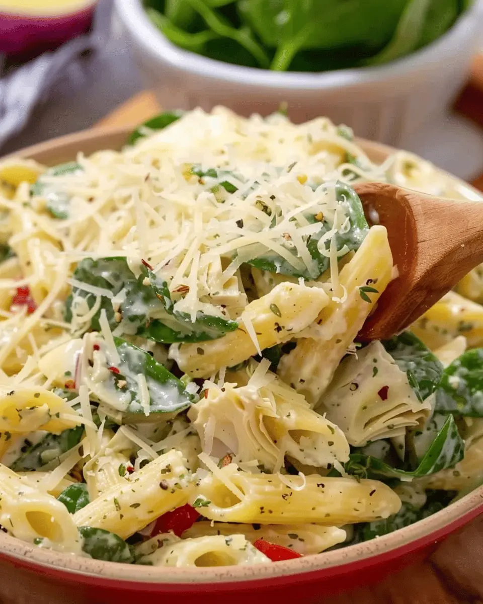 Spinach and Artichoke Penne Pasta Salad: The Ultimate Fresh Delight