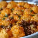 Tater Tot Casserole with Ground Beef