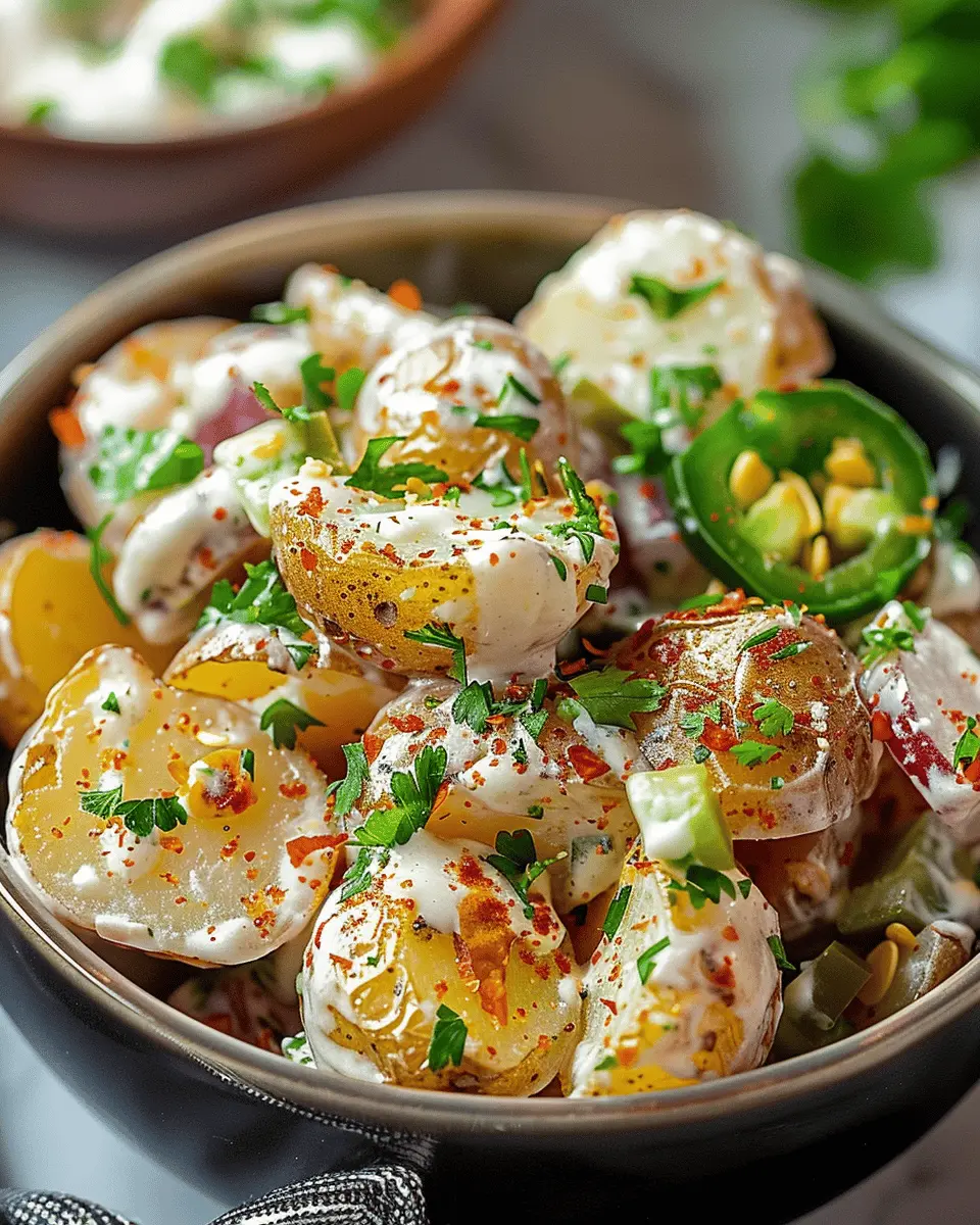 Jalapeño Popper Roasted Potato Salad: A Flavorful Indulgence