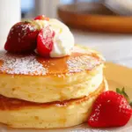 Fluffy Japanese Soufflé Pancakes
