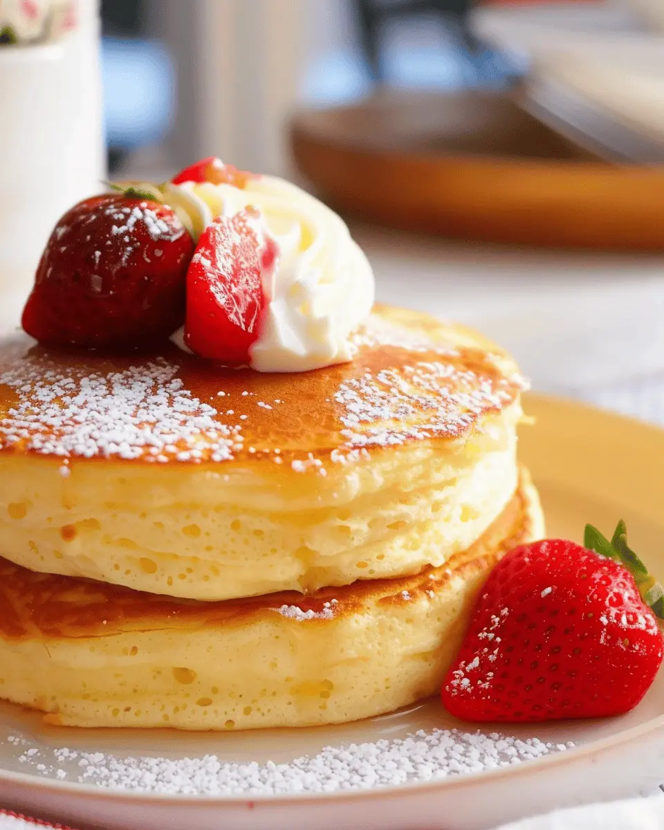 Fluffy Japanese Soufflé Pancakes: The Best Indulgent Treat at Home