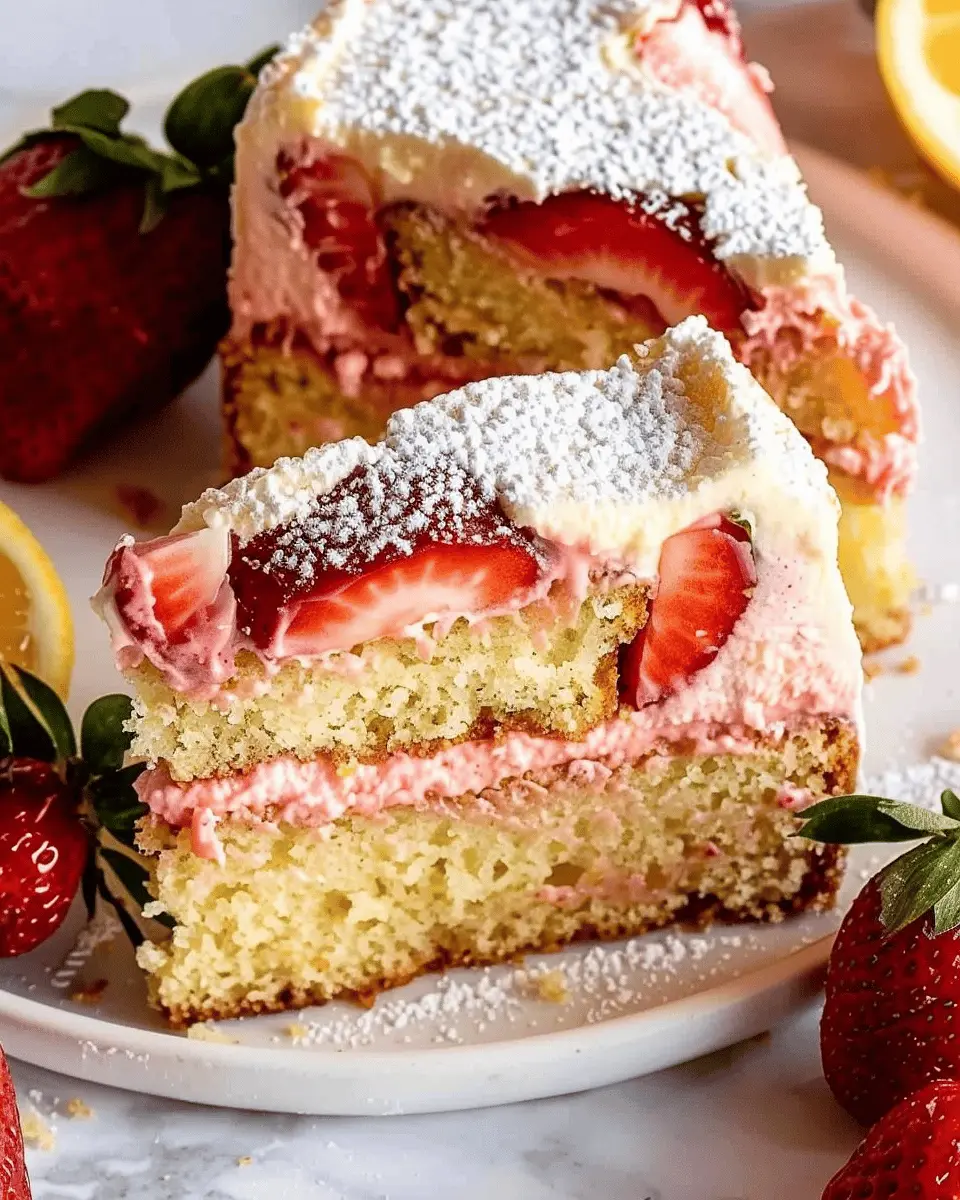 Strawberry Butter Cake: The Best Homemade Sweet Delight