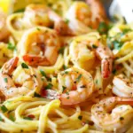 Garlic Butter Shrimp Pasta