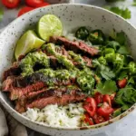Cilantro Lime Steak Bowls