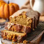 Pumpkin Bread with Maple Glaze