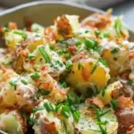 Crispy Smashed Potato Salad
