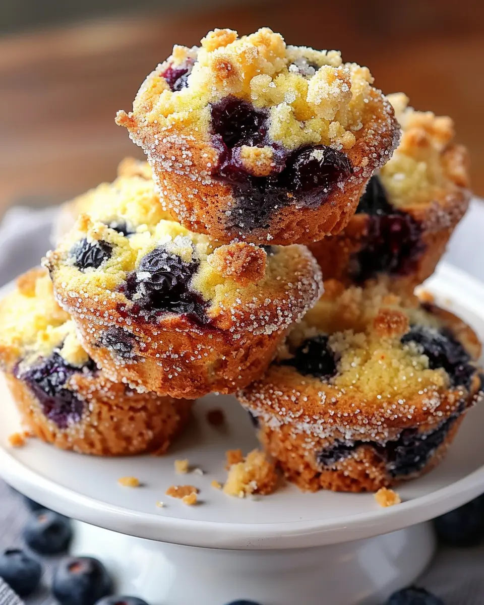 Blueberry Muffin Cookies: Easy Recipe with Crunchy Streusel Topping