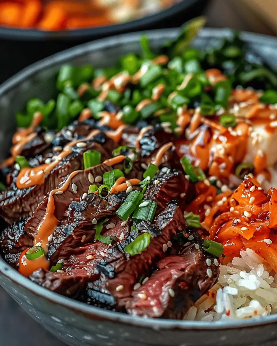 Korean BBQ Steak Bowls: Easy, Flavorful, and Homemade Delight