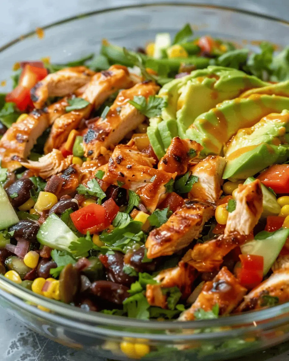 Zesty Southwest Chicken Salad Recipe: A Flavorful Twist with Turkey Bacon
